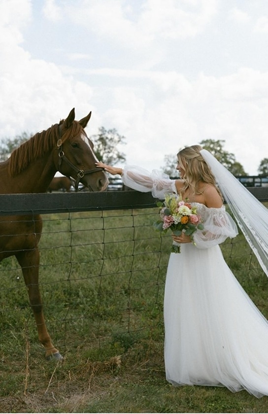 Model wearing a Bridal Collection gown #5