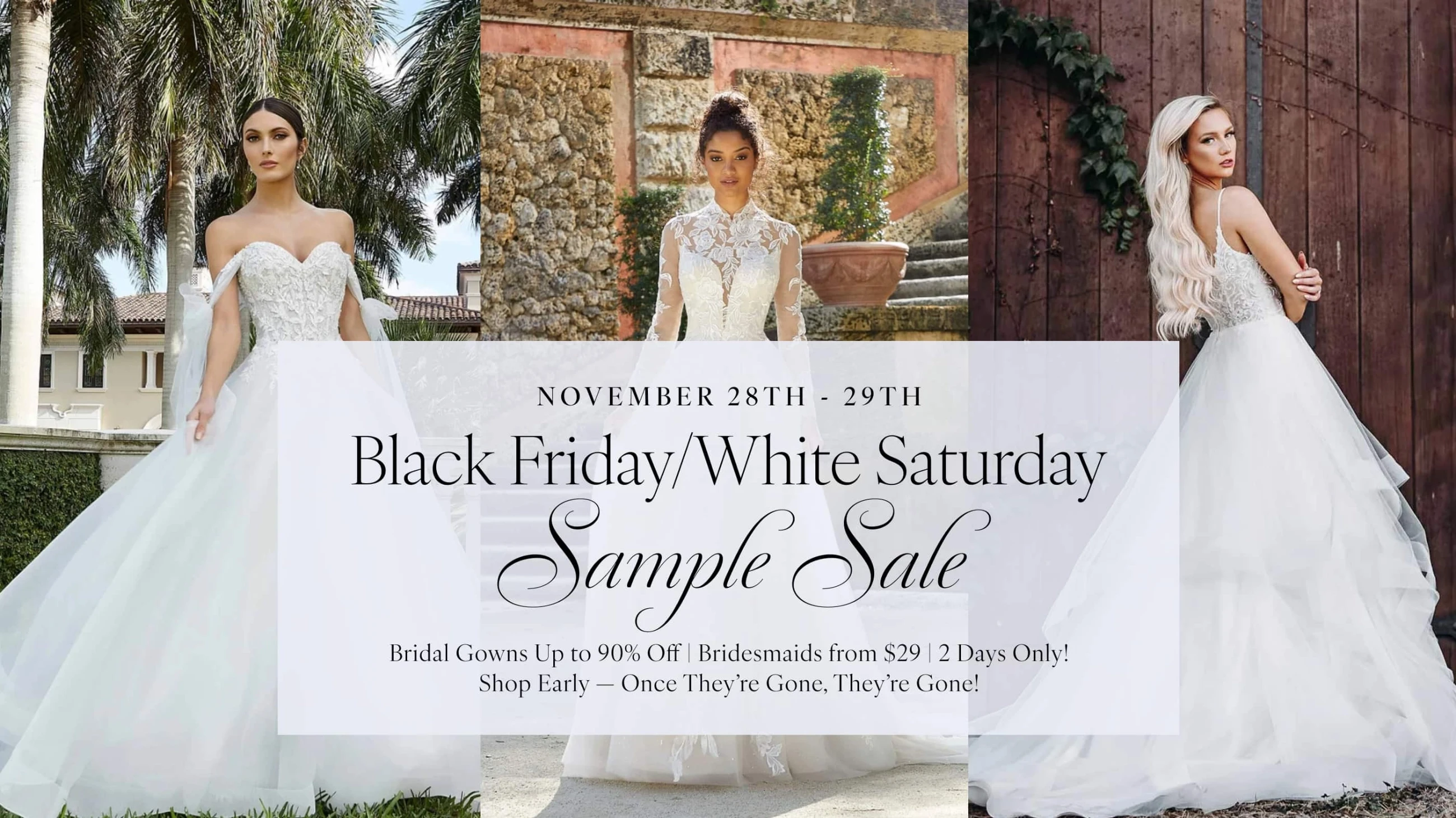 Black Friday/White Saturday Sample Sale