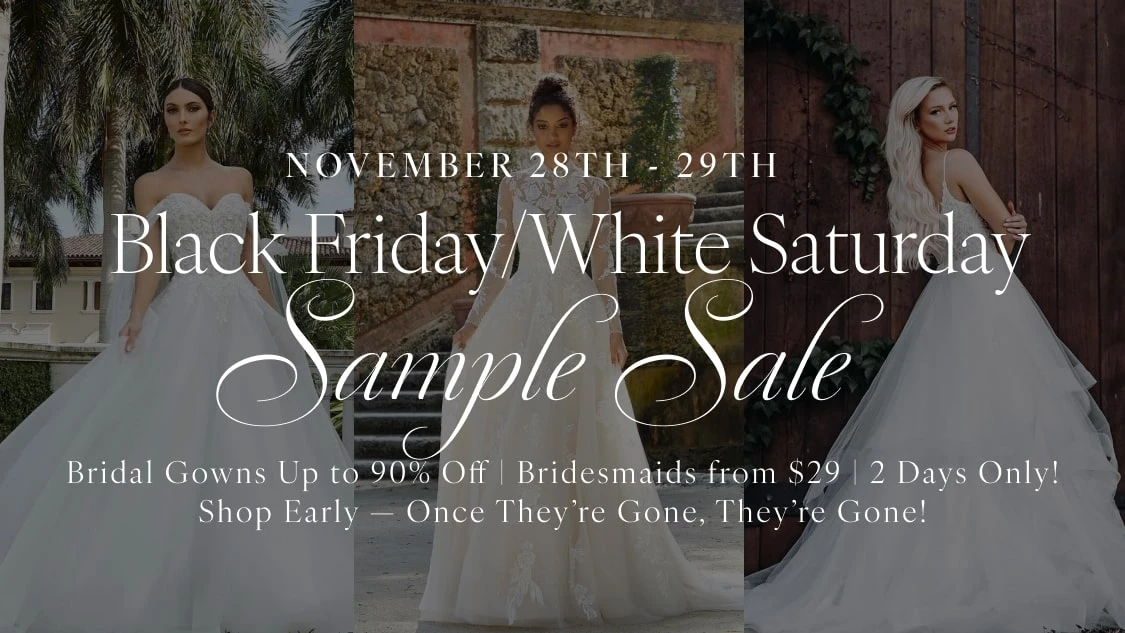 Black Friday/White Saturday Sample Sale