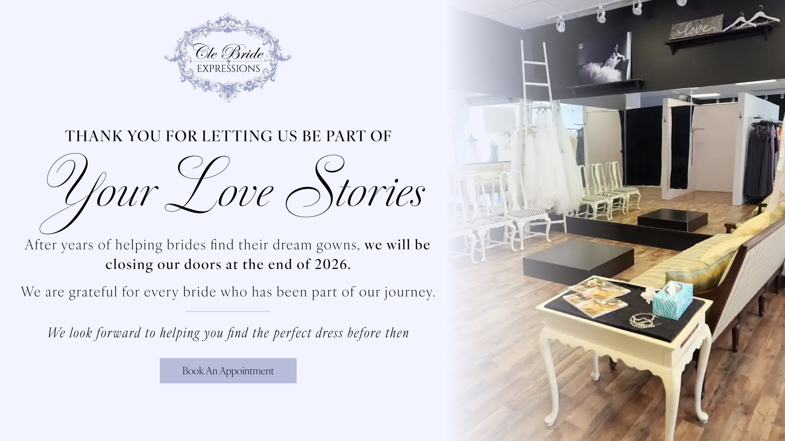 your love stories banner
